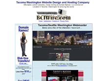 Tablet Screenshot of bciwire.com